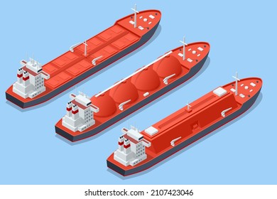 Isometric LNG carrier, an LNG carrier is a tank ship designed for transporting liquefied natural gas Import or export gas with tanker ship transportation.