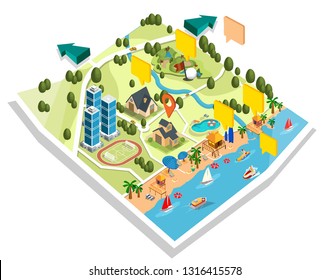 Isometric Maps Recreational