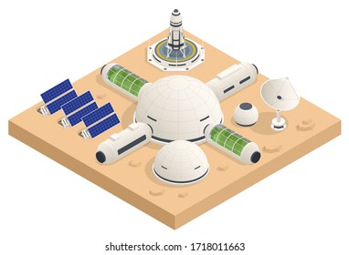 Isometric Mars Colonization, Biological terraforming, Paraterraforming, Adapting humans on Mars. Astronautics and space technology. Geo capsyles.