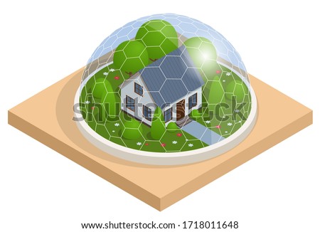 Isometric Mars Colonization, Biological terraforming, Paraterraforming, Adapting humans on Mars. Astronautics and space technology. Geo capsyles.