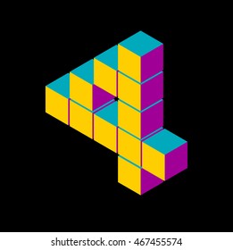 isometric number four