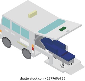 Isometric nursing taxi and stretcher