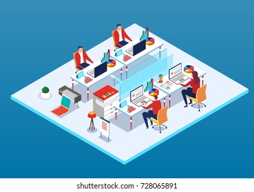 Isometric office