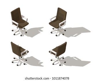 Isometric office chair.