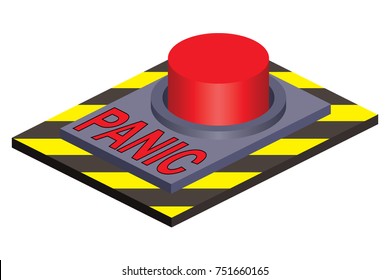 Isometric Panic Button