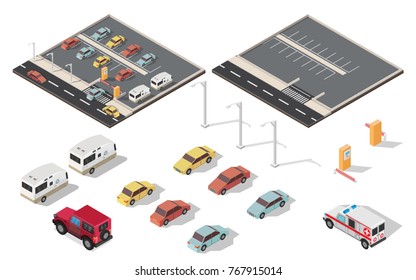 Imagenes Fotos De Stock Y Vectores Sobre Car Park 3d Shutterstock