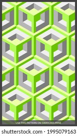 Isometric pattern covers. Modern design. Cool colorful backgrounds. Applicable for Banners, Placards, Posters, Flyers. blue pattern. Eps10 vector template.