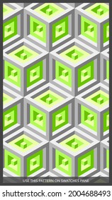 Isometric pattern covers. Modern design. Cool colorful backgrounds. Applicable for Banners, Placards, Posters, Flyers. blue pattern. Eps10 vector template.