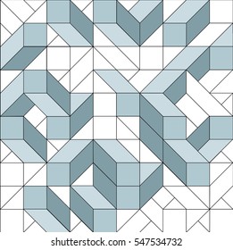 isometric pattern vector background
