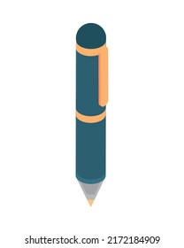 Isometrie-Stift-Symbol einzeln