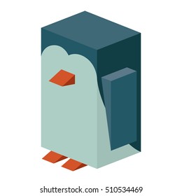 Isometric penguin design
