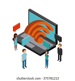 isometric people design 