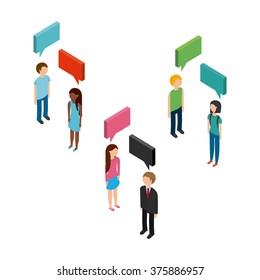 isometric people design 