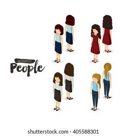 isometric people design 