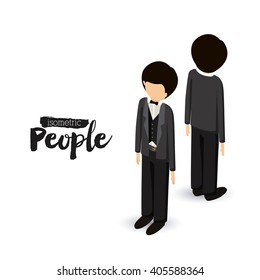 isometric people design 