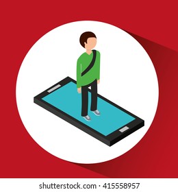 isometric people design 