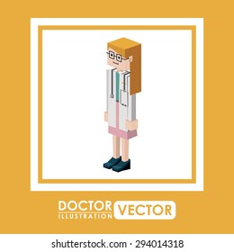 Isometric People  digital design, vector illustration eps 10