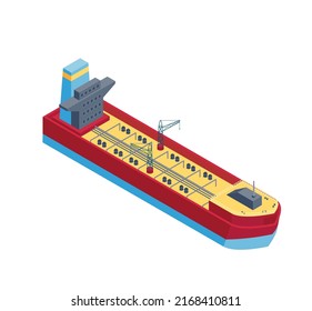 Isometric petroleum industry composition with isolated image of oil production equipment vector illustration
