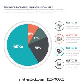 Isometric PieChart Infographics