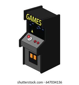 Isometric Pixel Arcade Game