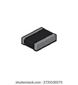 Isometric pixel art sprite of an industrial conveyor belt segment