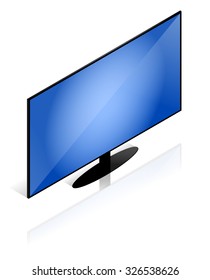 isometric plasma tv