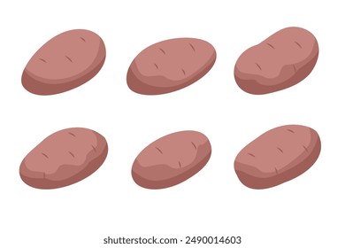 Isometric Potatoes are starchy root vegetables that provide essential nutrients like fibre and potassium. Used in various dishes worldwide and are known for their energy-boosting properties