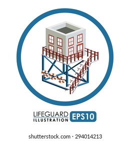 Isometric Real Estate digital design, vector illustration eps 10