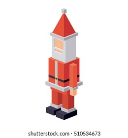 Isometric santa design