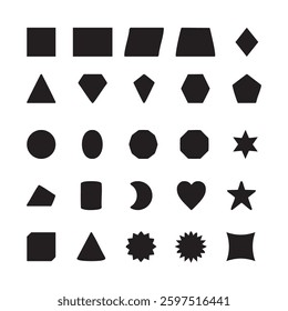 Isometric Shape Icons for Modern Interfaces