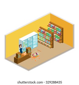 isometric shop