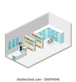 isometric shop