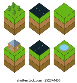 Isometric sign set