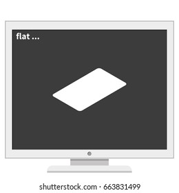 Isometric sim card case illustration.