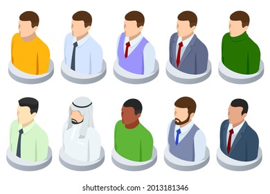 Concepto de Surfing de la Red Social Isometric. Comunicación global alrededor del mundo, trabajo remoto.
