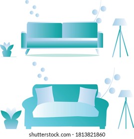isometric sofa design for your room design