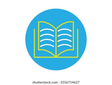 Isometric Stack of Books with Open Pages , Unique Vector Art for Online Learning Platforms, Educational Materials, and Workshops