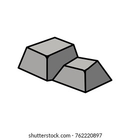 Isometric stone design