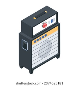 Isometric Style Art Studio Icon