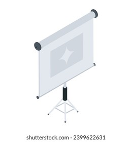 Isometric Style Film Studio Icon