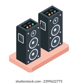 Isometric Style Film Studio Icon