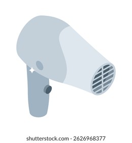 Um ícone de estilo isométrico do secador de pó elétricoName