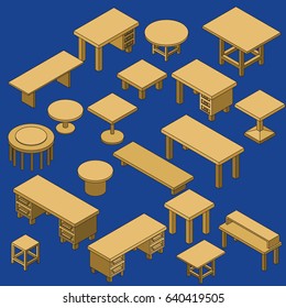 isometric table variety