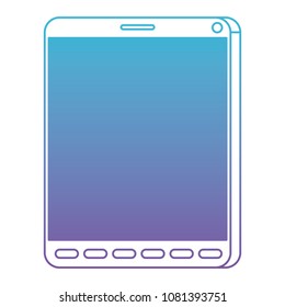 isometric tablet isolated icon