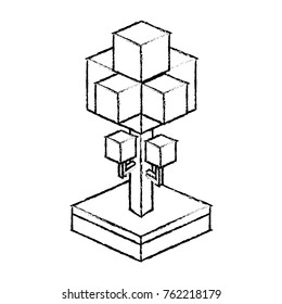 Isometric tree design