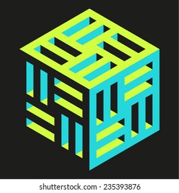 Isometric Unique Design Vector