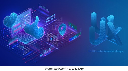 isometric vector composition with graphs, information and virtual data retrieval on a laptop