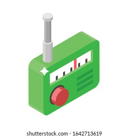 Isometric vector design of radio