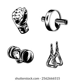 Isometric vector gym and fitness