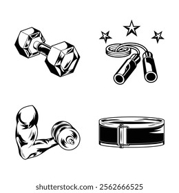 Isometric vector gym and fitness
